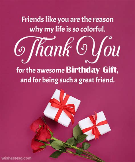 birthday gift quotes for best friend